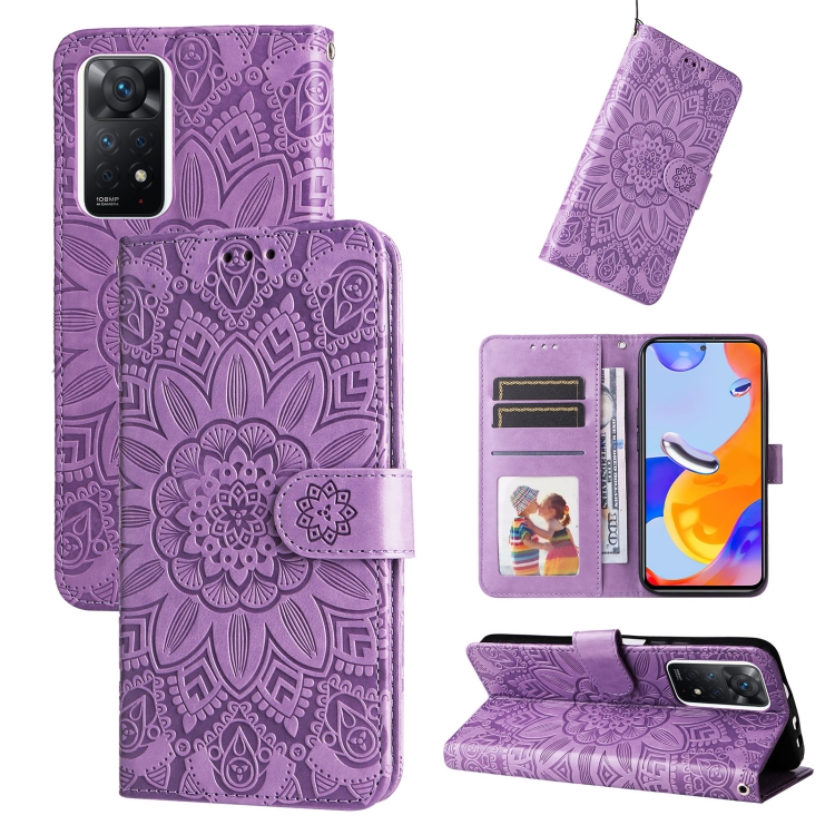 Knižkové puzdro pre Xiaomi Redmi Note 11 Pro / Note 11 Pro 5G - FLIP fialové