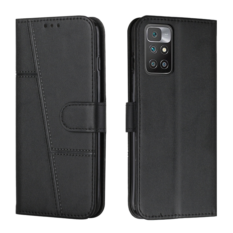 Knižkové puzdro pre Xiaomi Redmi 10 / Redmi 10 2022 - CALF čierne