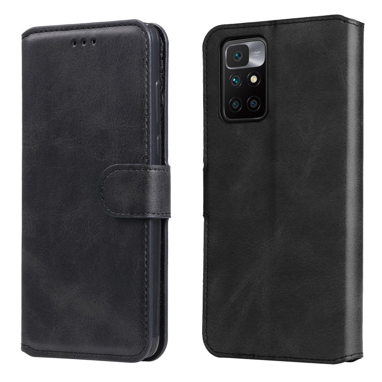 Knižkové puzdro pre Xiaomi Redmi 10 / Redmi 10 2022 - SOLID čierne