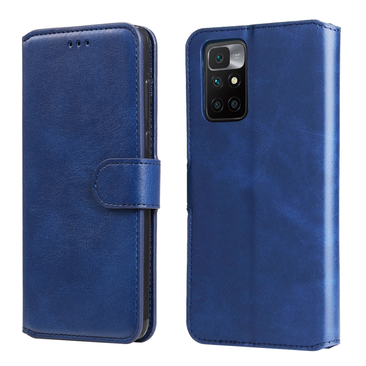 Knižkové puzdro pre Xiaomi Redmi 10 / Redmi 10 2022 - SOLID modré