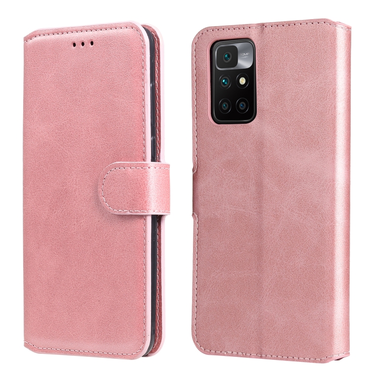 Knižkové puzdro pre Xiaomi Redmi 10 / Redmi 10 2022 - SOLID ružové