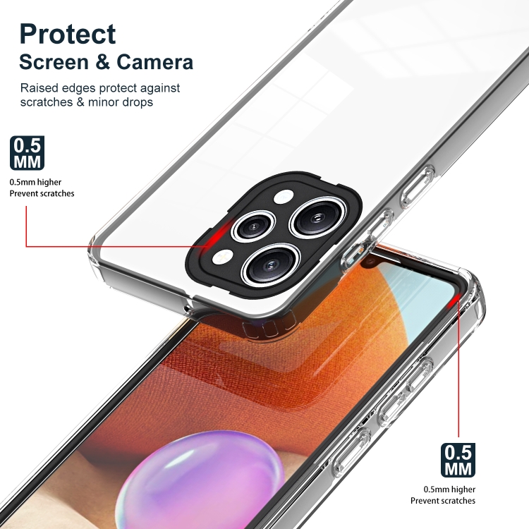 SKLO + PUZDRO 2v1 pre Xiaomi Redmi 12 - Tvrdené FRAME čierne