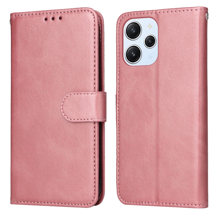 Knižkové puzdro pre Xiaomi Redmi 12 - SOLID ružové