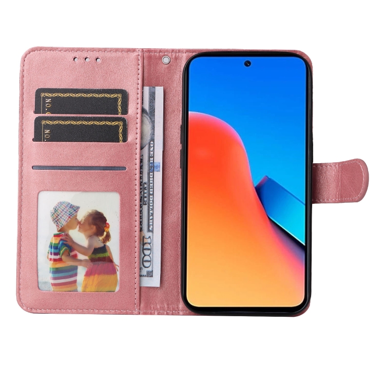 Knižkové puzdro pre Xiaomi Redmi 12 - SOLID ružové
