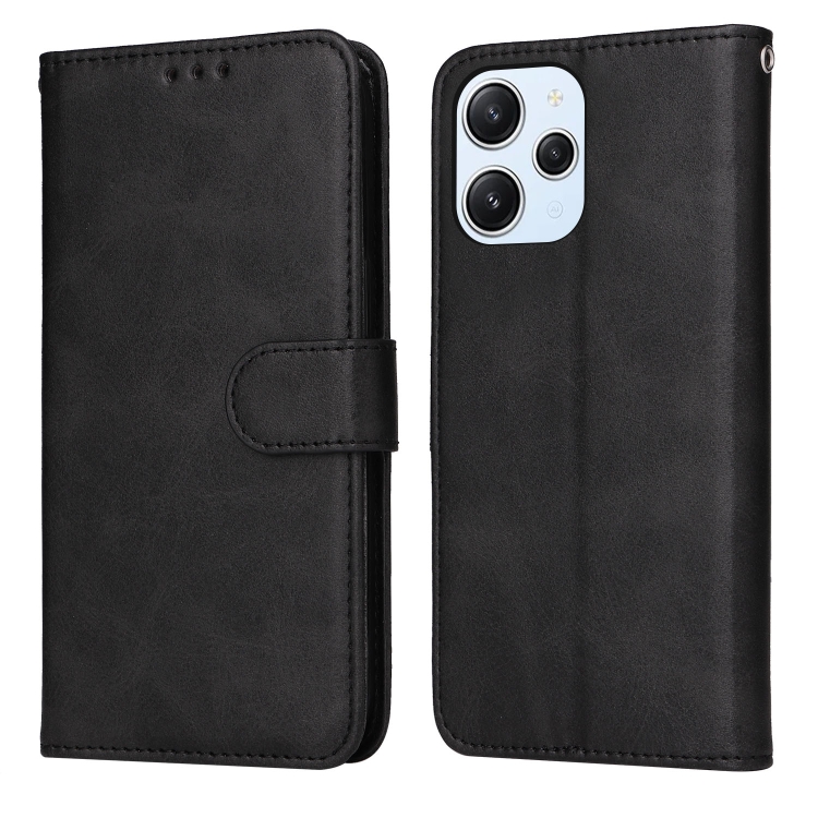 Knižkové puzdro pre Xiaomi Redmi 12 - SOLID čierne