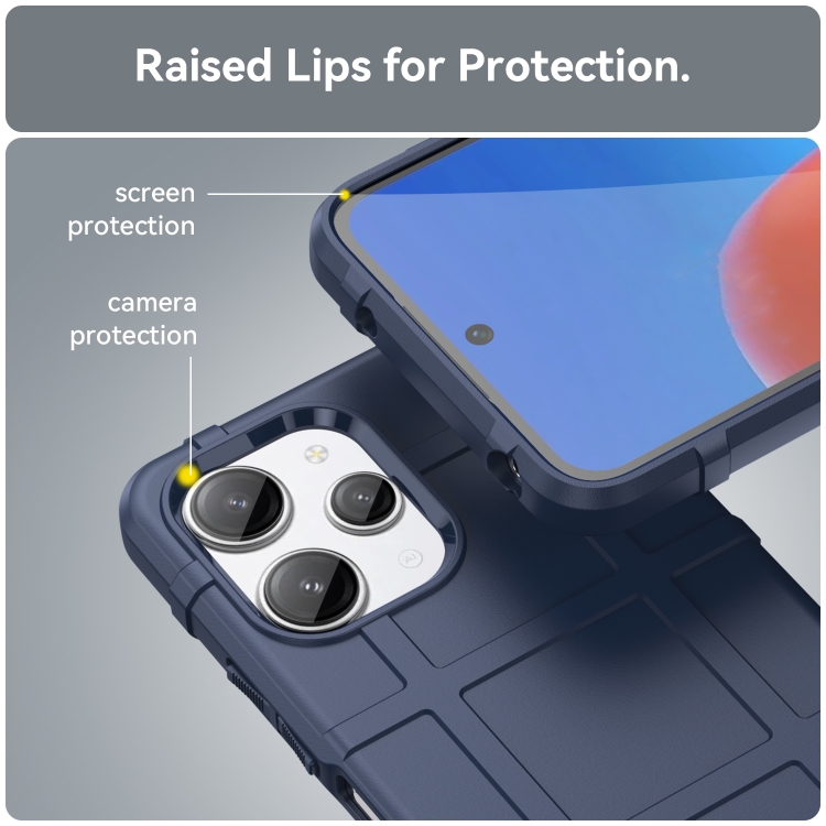 Tvrdený kryt pre Xiaomi Redmi 12 - COVERAGE modrý