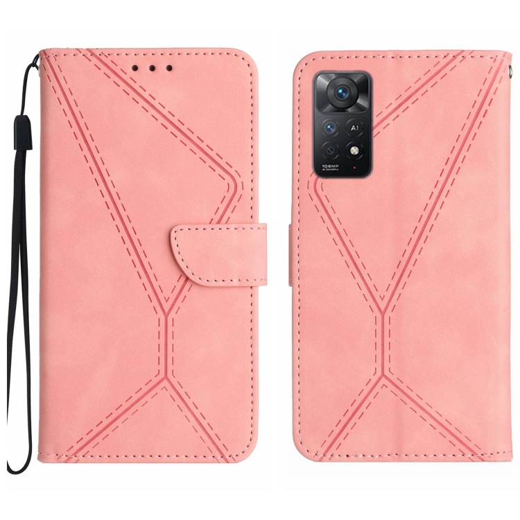 Knižkové puzdro pre Xiaomi Redmi Note 11 Pro / Note 11 Pro 5G - STI ružové
