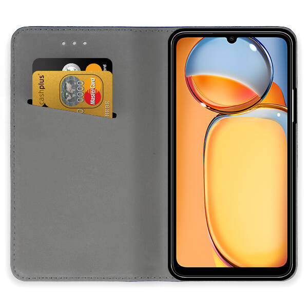 Knižkové puzdro pre Xiaomi Redmi 13C - SMART MAGNET čierne