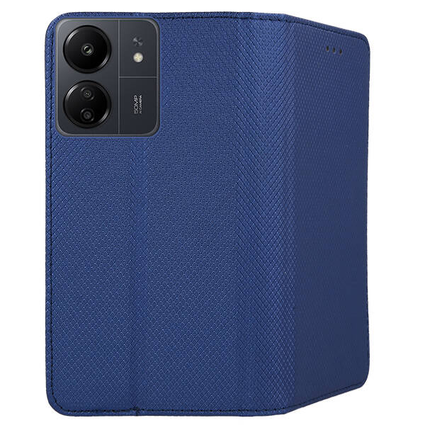 Knižkové puzdro pre Xiaomi Redmi 13C - SMART MAGNET modré