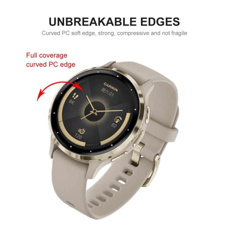 Ochranná fólia na displej pre hodinky Garmin Venu 3S – Enkay