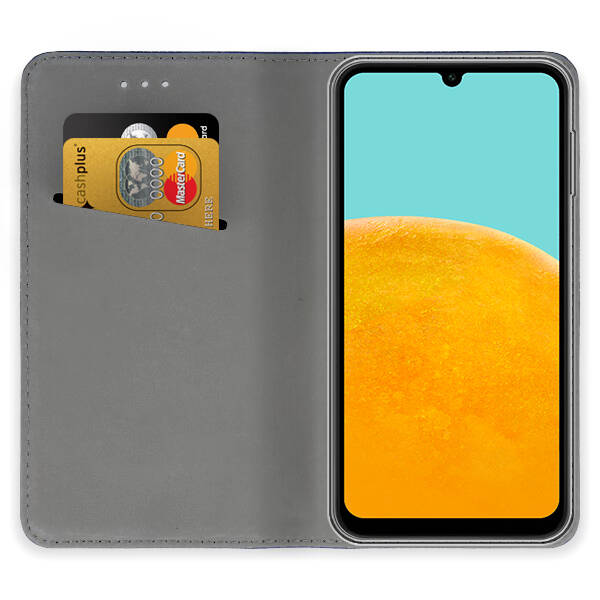 Knižkové puzdro pre Samsung Galaxy A25 5G - SMART MAGNET modré
