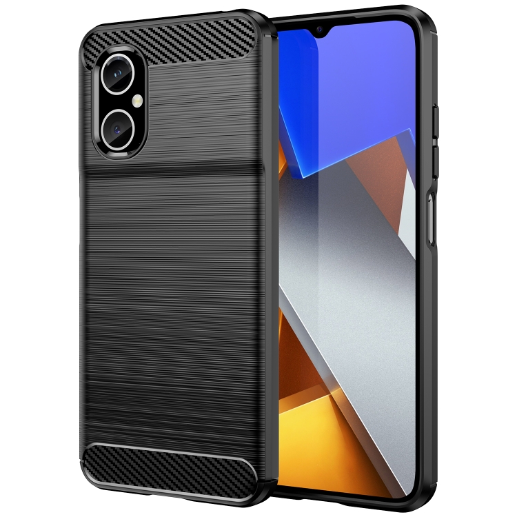 Zadný kryt pre Xiaomi Poco M4 5G - CARBON čierny