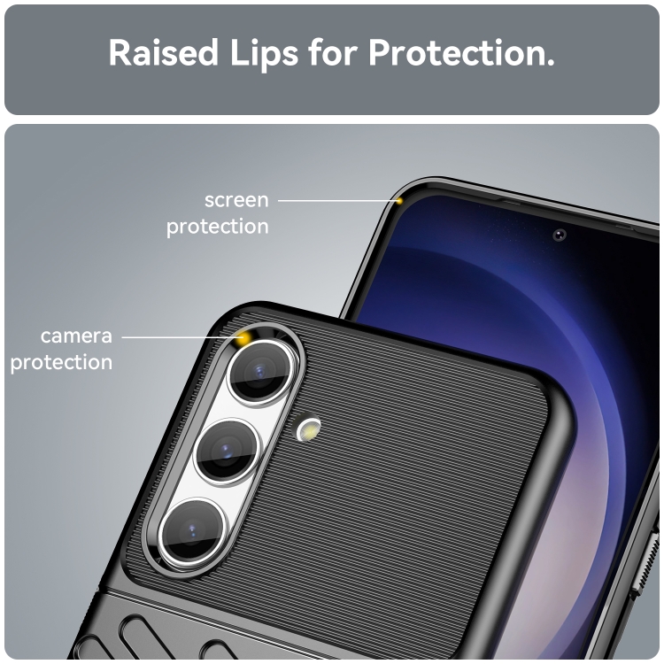 Zadný kryt pre Samsung Galaxy S24 5G - THUNDER čierny