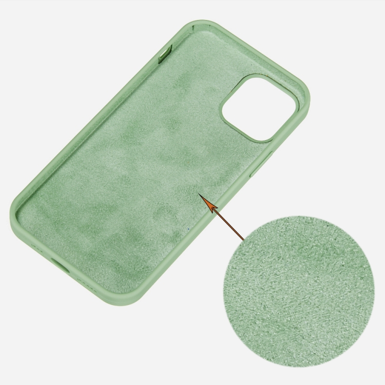Silikónový kryt pre Apple iPhone 14 Pro - zelený