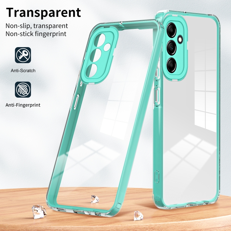 Zadný kryt pre Samsung Galaxy S23 FE - FRAME zelený