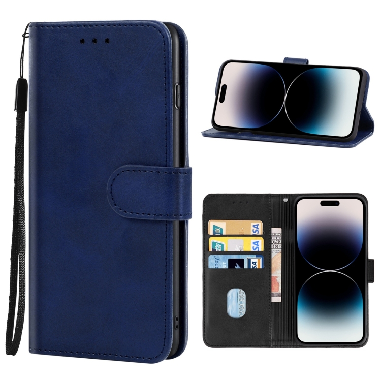 Knižkové puzdro pre Apple iPhone 14 Pro - Solid modré