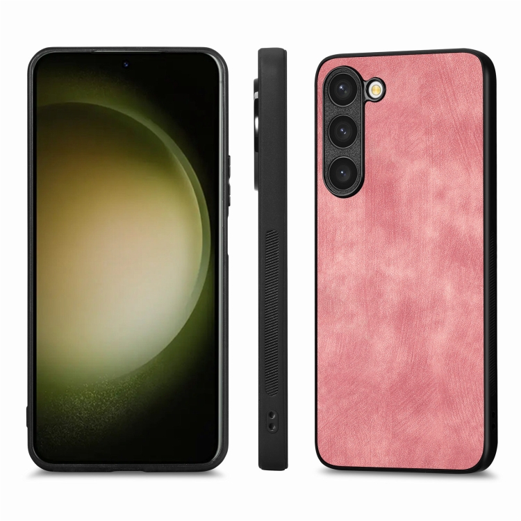 Zadný kryt pre Samsung Galaxy S23 FE - LEATHER ružový