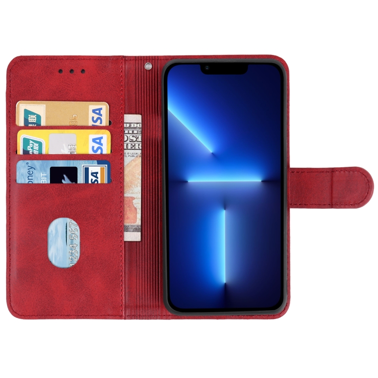 Knižkové puzdro pre Apple iPhone 14 Pro - Solid červené