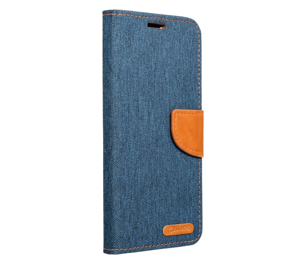 Knižkové puzdro pre Samsung Galaxy A25 5G - SMART CANVAS modro hnedé