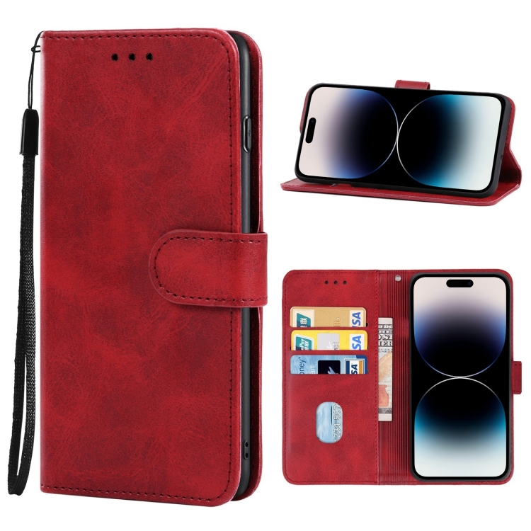 Knižkové puzdro pre Apple iPhone 14 Pro Max - Solid červené