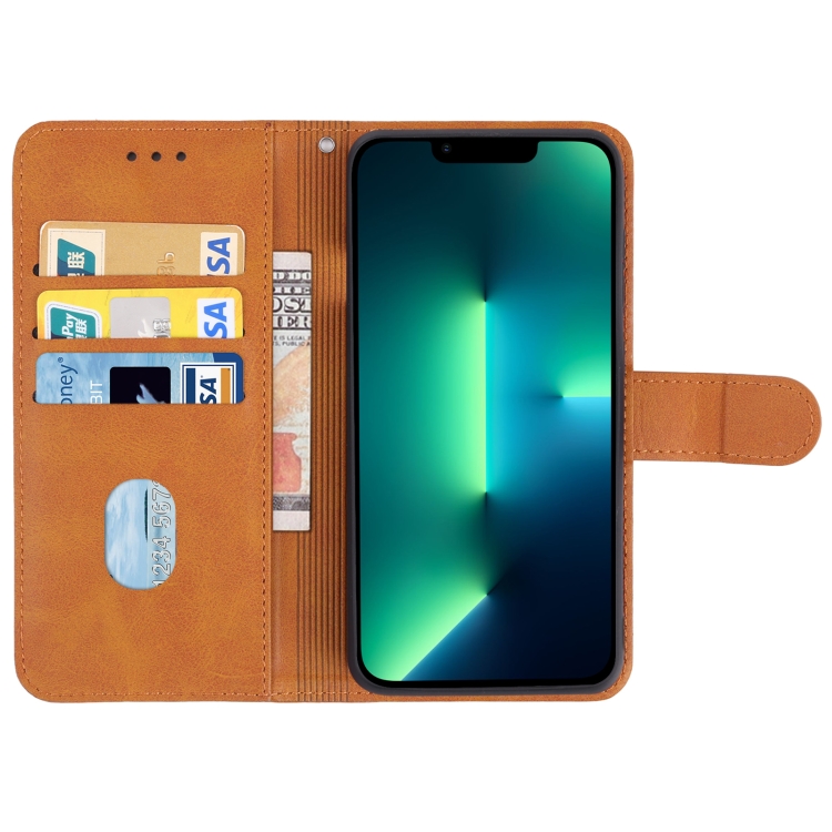 Knižkové puzdro pre Apple iPhone 14 Pro Max - Solid hnedé