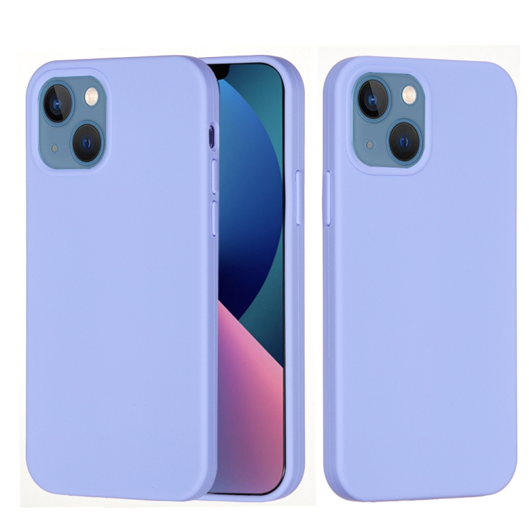 Silikónový kryt pre Apple iPhone 14 Plus - fialový
