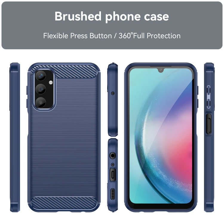 SKLO + KRYT 2v1 pre Samsung Galaxy A25 5G - Zadný CARBON modrý