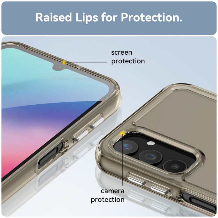 SKLO + KRYT 2v1 pre Samsung Galaxy A25 5G - Zadný CANDY sivý