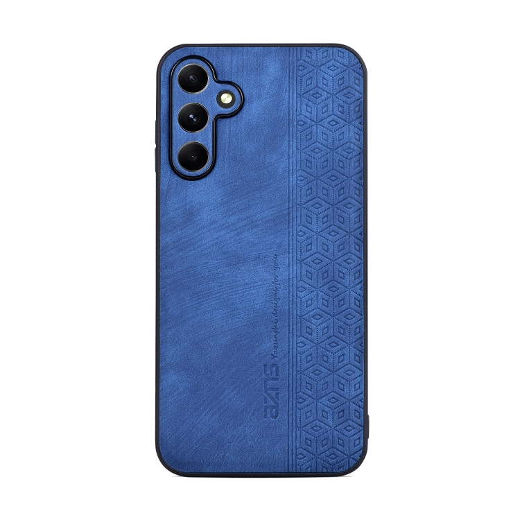 SKLO + KRYT 2v1 pre Samsung Galaxy A15 / A15 5G - EMBOSSED modrý