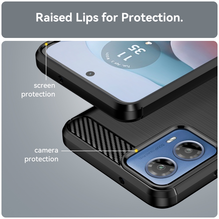 SKLO + KRYT 2v1 pre Motorola Moto G34 5G - CARBON čierny