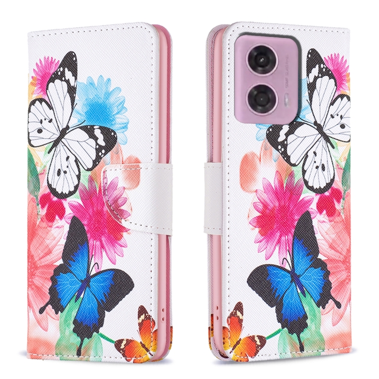 INK Peňaženkové puzdro pre Motorola Moto G34 5G - Butterfly