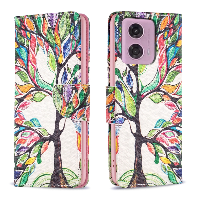 INK Peňaženkové puzdro pre Motorola Moto G04 / G24 / G24 Power - Tree