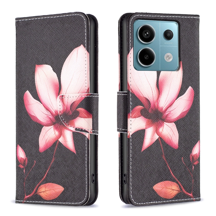 INK Peňaženkové puzdro pre Xiaomi Redmi Note 13 Pro 5G - Lotus