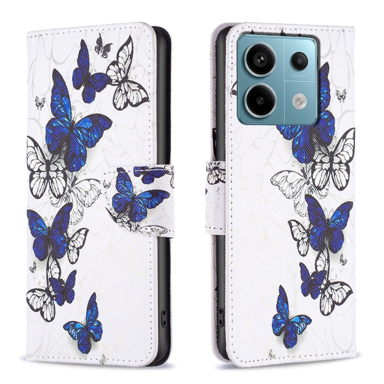 INK Peňaženkové puzdro pre Xiaomi Redmi Note 13 Pro 5G - Butterfly 02