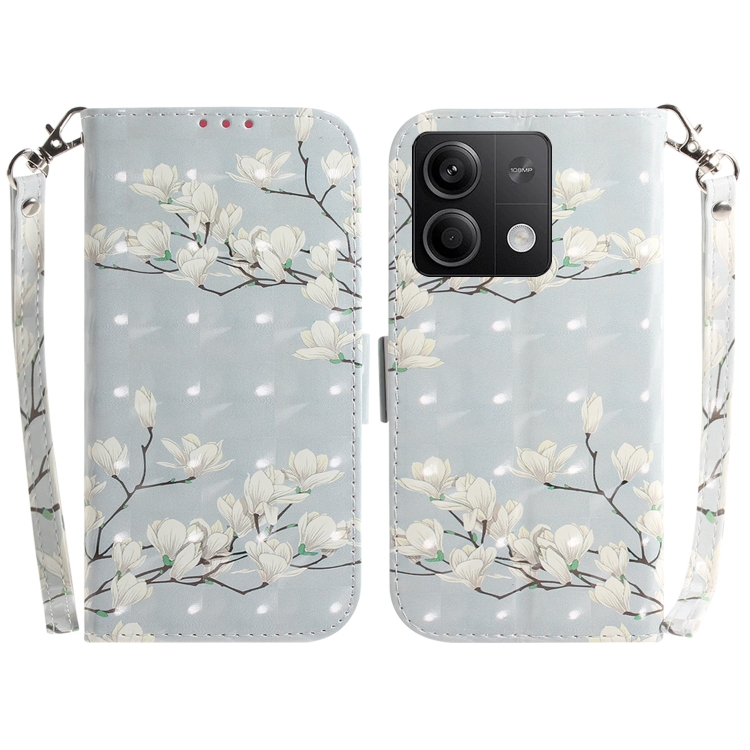 INK Peňaženkové puzdro pre Xiaomi Redmi Note 13 5G - magnolia