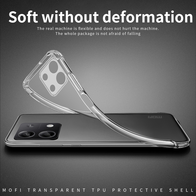 Zadný kryt pre Xiaomi Redmi Note 13 - priesvitný