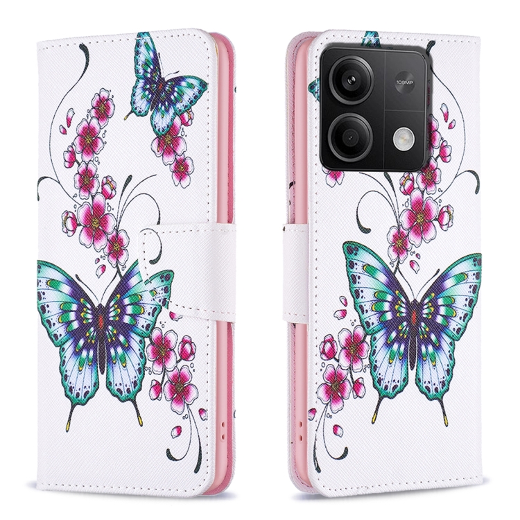 INK Peňaženkové puzdro pre Xiaomi Redmi Note 13 - BUTTERFLY 02