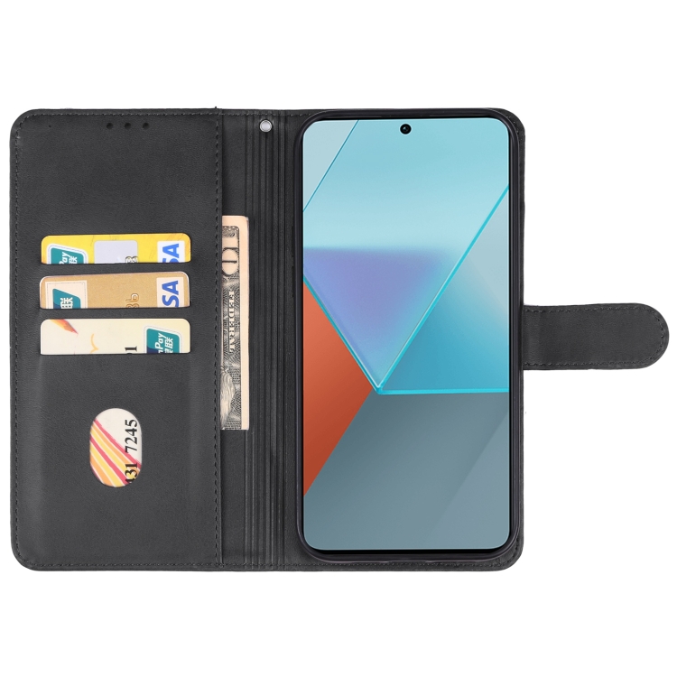 SOLID Peňaženkové puzdro pre Xiaomi Redmi Note 13 Pro - čierne