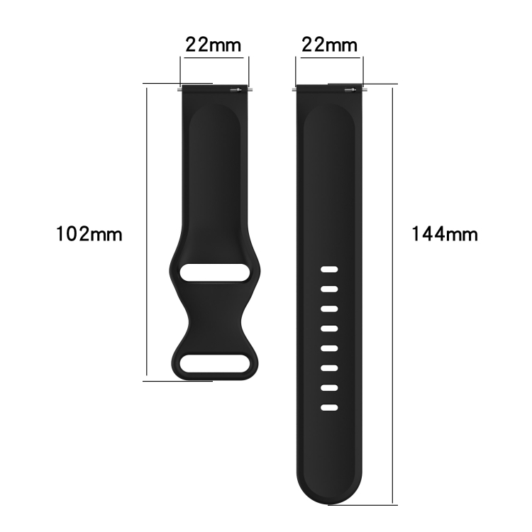 Remienok na Amazfit GTR 3 Pro – bordový