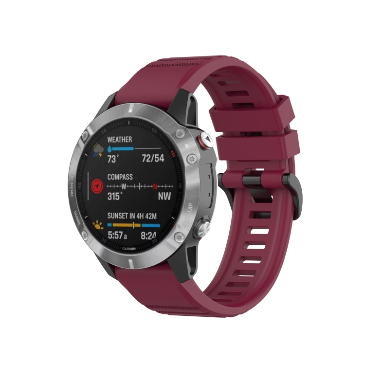 Remienok na Garmin Fenix 7X – bordový