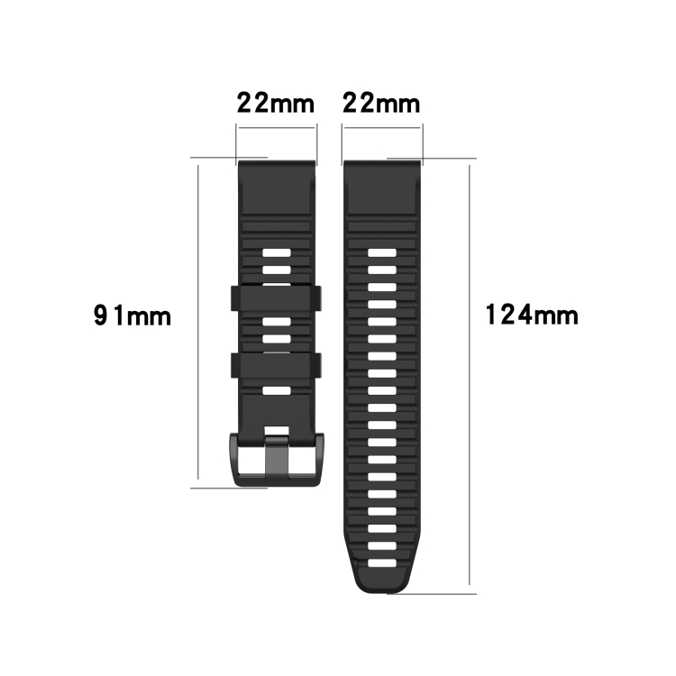 Remienok na Garmin Fenix 7 / EPIX – sivý