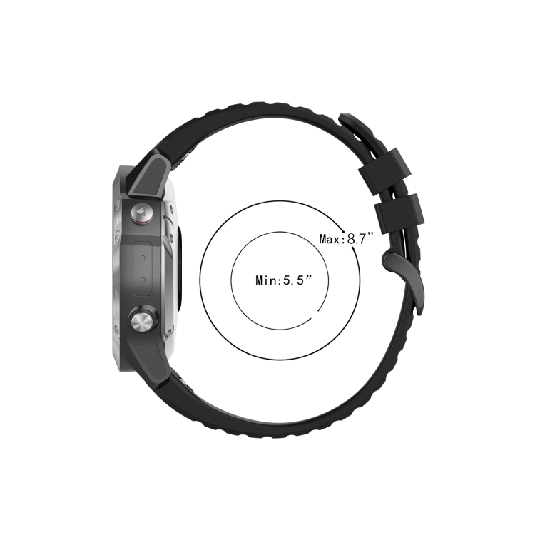 Remienok na Garmin Fenix 7 / EPIX – sivý