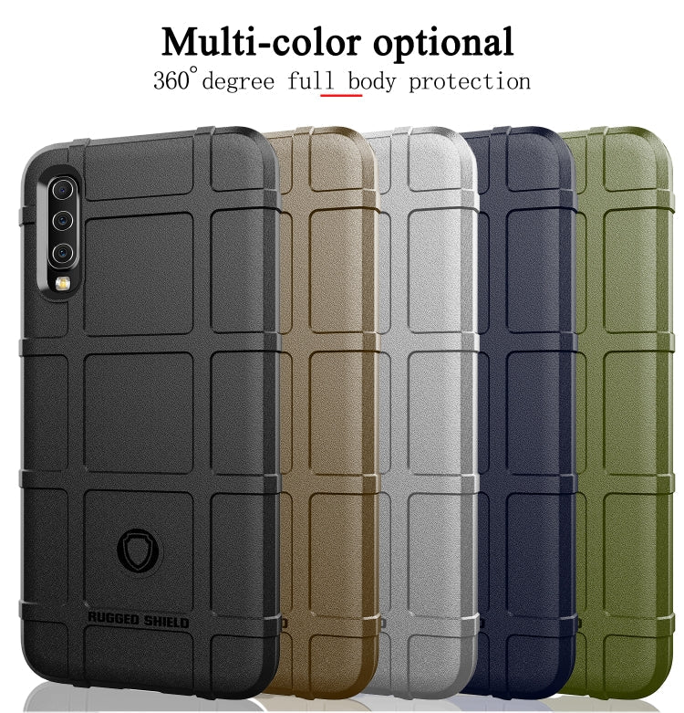 RUGGED Zadný kryt pre Samsung Galaxy A50 - čierny