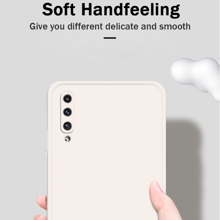 MATT Silikónový obal pre Samsung Galaxy A50 - čierny
