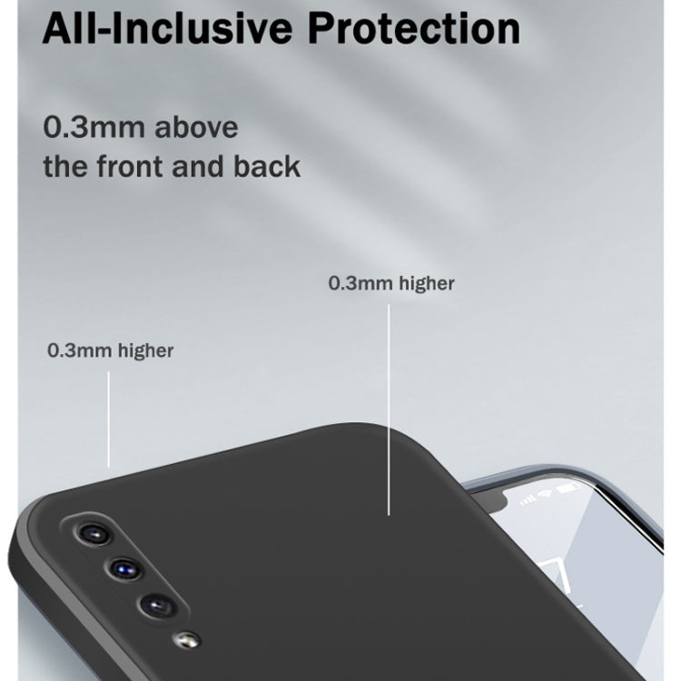 MATT Silikónový obal pre Samsung Galaxy A50 - modrý