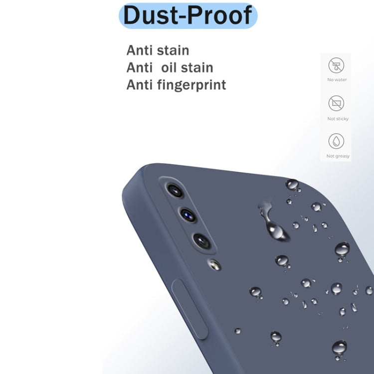 MATT Silikónový obal pre Samsung Galaxy A50 - fialový