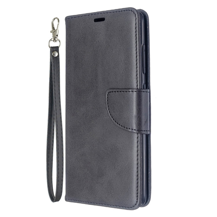 LAMBSKIN Knižkové puzdro pre Samsung Galaxy A51 - čierne