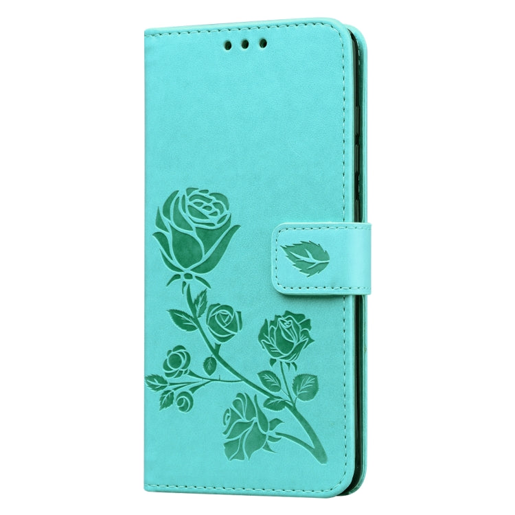ROSE Knižkové puzdro pre Samsung Galaxy A51 - zelené