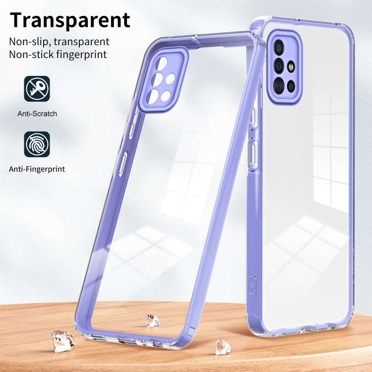 FRAME Zadný kryt pre Samsung Galaxy A51 - fialový