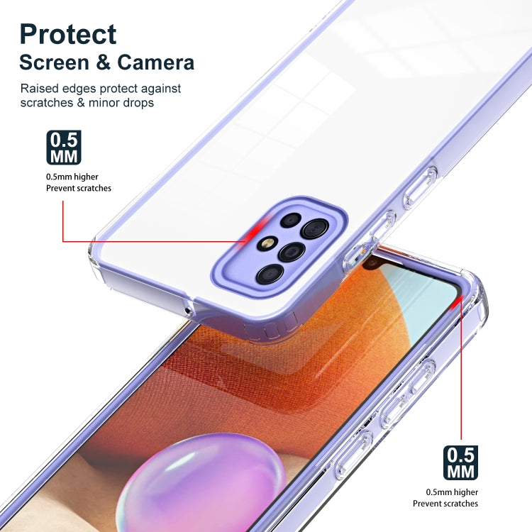 FRAME Zadný kryt pre Samsung Galaxy A51 - fialový